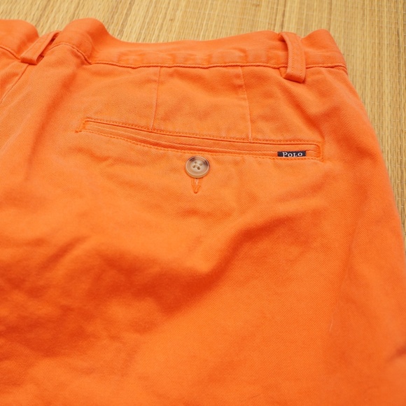 Polo Ralph Lauren Other - Orange POLO Blue Label Golf Shorts Classic Fit 9"